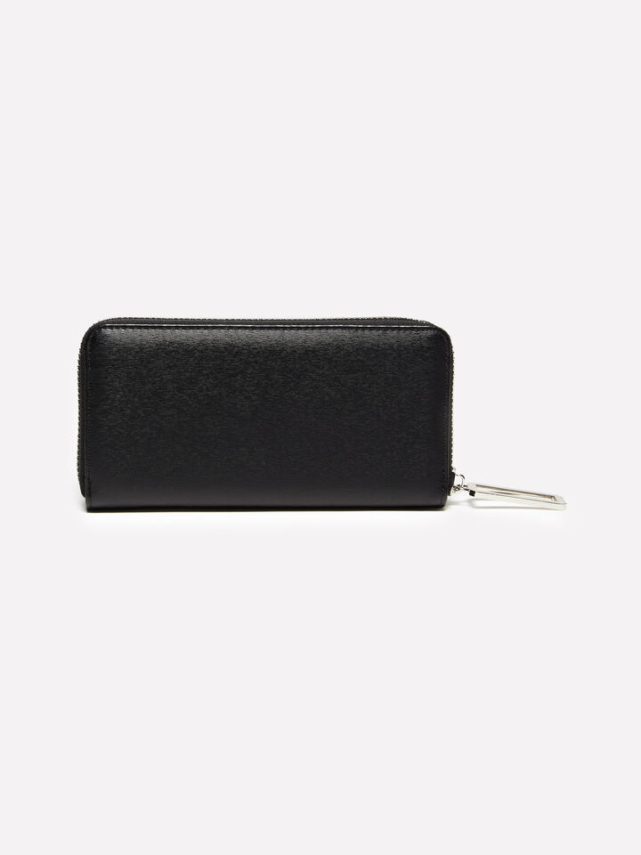 Black big wallet - null - Black | Sisley image number 3